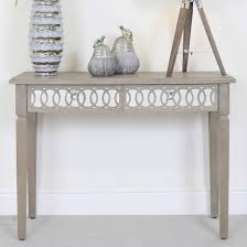Burley Mirrored Console Table With 2