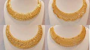 pure dubai gold necklace jewellery