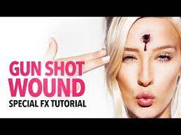 gun shot wound special fx makeup