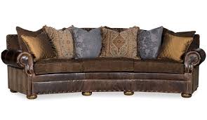 Southwest Style Curved Sofa