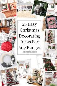 25 easy christmas decorating ideas for
