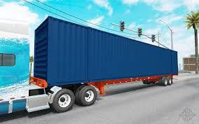 Quem tem de parque de contentores de carga de 100'x50 'no convés. 53 Foot Container Para American Truck Simulator
