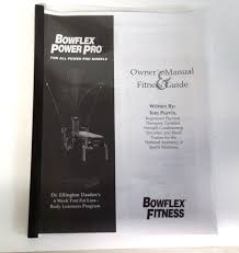 bowflex power pro owner s manual