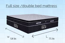 mattress size chart dimensions in