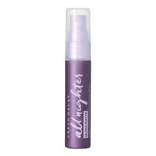 Doubles paint volume without changing its color, gives an ultra matte finish and maintains opacity. Travel Size All Nighter Ultra Matte Setting Spray Urban Decay