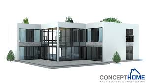 Contemporary Home Plan Ch168 Floor Plan