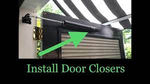Storm Door Closer Installation (Quick Guide To Installing and Adjusting  Storm/Screen Door Closers!) - YouTube