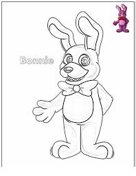 Another mysterious footage of fredbear's diner from the 1980s was found! Nightmare Bonnie Fnaf Free Printable Coloring Pages For Girls And Boys