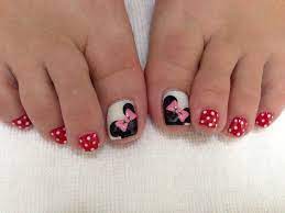 Pin by Ileana Zuñiga on My job | Disney nails, Disney toe nails, Mickey  nails