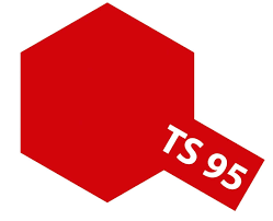 Tamiya Ts 95 Pure Metallic Red 100ml Spray Can 85095