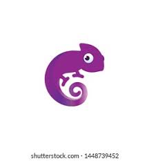 Check out our purple logo clipart selection for the very best in unique or custom, handmade pieces from our shops. Cool Purple Chameleon Design Vector Logo Stock Vector Royalty Free 1448739452