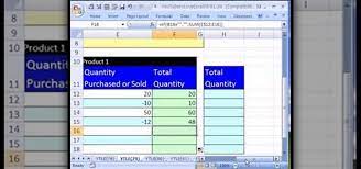 an excel inventory template