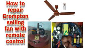 crompton selling fan repair with remote