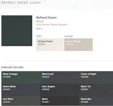 Dunn Edwards Paint Color Refined Green