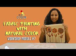 Painting Fabric With Natural Paints