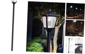 67 Solar Lamp Post Lights Outdoor