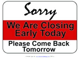 Office Will Be Closed For Labor Day Sign Template Image Collections