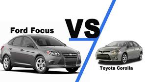 2016 ford focus vs toyota corolla you