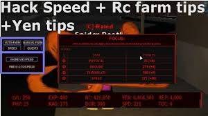 Use them to earn more than 1,5 million yens and also 400,000 rc. Speed Hack Rc Farm Tips Yen Tips Roblox Ro Ghoul Youtube
