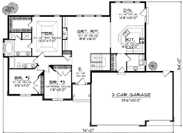 Floor Plans Ranch Open House Plans