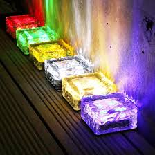 Qoo10 Solar Brick Ice Cube Light