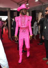 lil nas x brings bright pink to