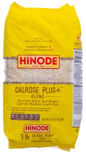 calrose plus hinode rice