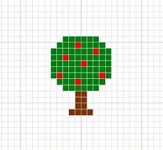Knitting Charts Apple Tree Knitting Chart Pattern