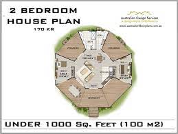 1000 Sq Foot 2 Bedroom House Plan