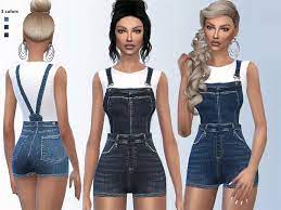 Burning inside summer jumpsuit · 24. 25 Best Clothing Beauty Mods For The Sims 4 All Free Fandomspot