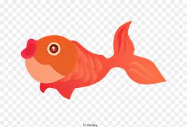 goldfish swimming with open mouth and