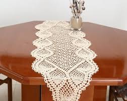 39 table runner crochet pattern