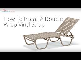 Install A Double Wrap Vinyl Strap