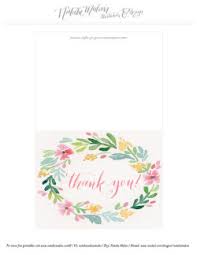 Free Thank You Cards To Print Natalie Malan