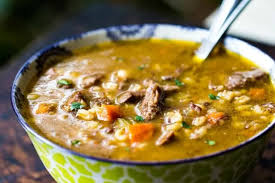 A terrific use for leftover prime rib or beef roast to stretch it into another complete, flavourful meal. Beef Barley Soup With Prime Rib Leftover Prime Rib Recipe From Owyd