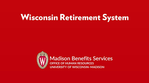 Wisconsin Retirement System Human Resources Uw Madison
