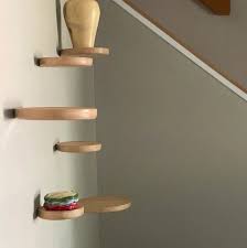Wooden Floating Shelf By Tomazin Circle