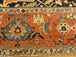 antique serapi rug of majestic