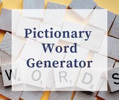 random pictionary word generator words