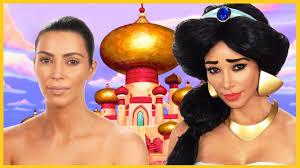 kim kardashian princess jasmine makeup