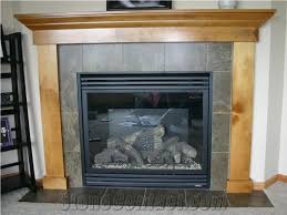 Grey Slate Fireplace From United States
