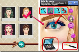 free android makeup game for s