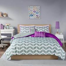 Intelligent Design Nadia Comforter Set Purple Twin Twin Xl