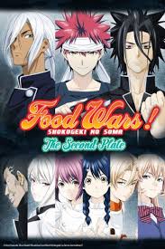 Sementara di sekolah, soma bertemu dengan berbagai koki lainnya dan terus tumbuh. Food Wars The Second Plate Anime Planet
