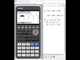 Casio Cg50 Equation App You