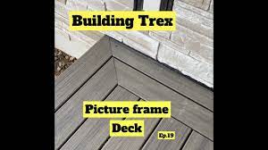 building a picture frame deck you