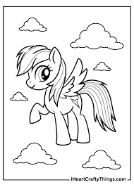 my little pony coloring pages 100