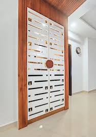 Puja Room Door Designs With Glass