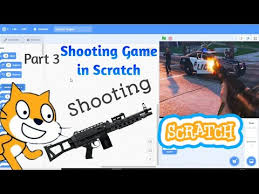 shooting game in scratch part
