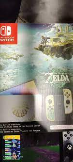 RUMEUR sur la Switch : des photos d'un modèle collector The Legend of Zelda:  Tears of the Kingdom dans la nature - GAMERGEN.COM